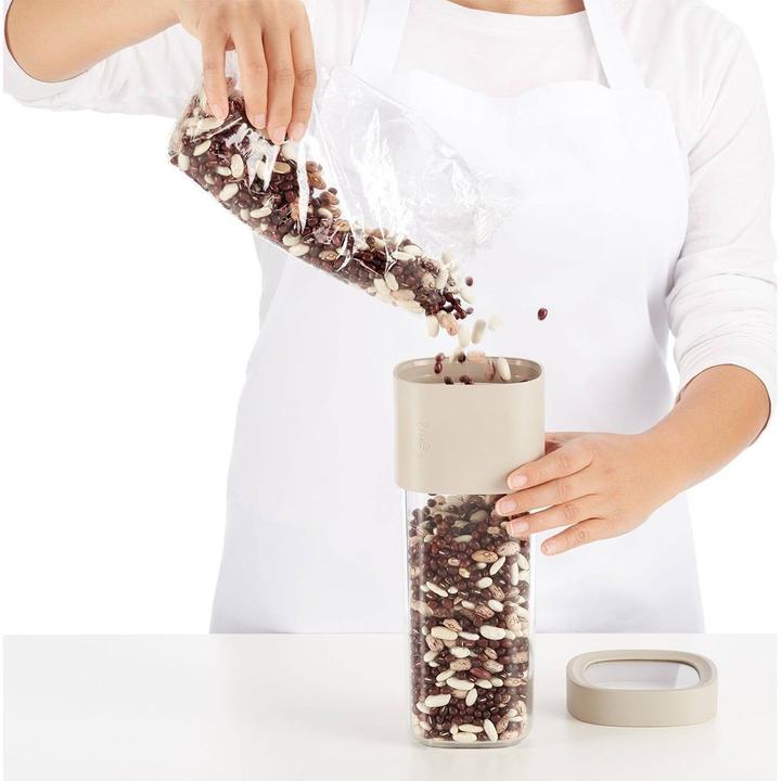 Produktbild Lékué Flip Aufbewahrungsboxen Set beige, 5-tlg. (0.85 l)