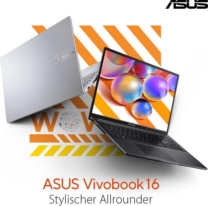 Produktbild ASUS Vivobook 16 (16", 1000 GB, 16 GB, CH, AMD Ryzen 7 5825U)