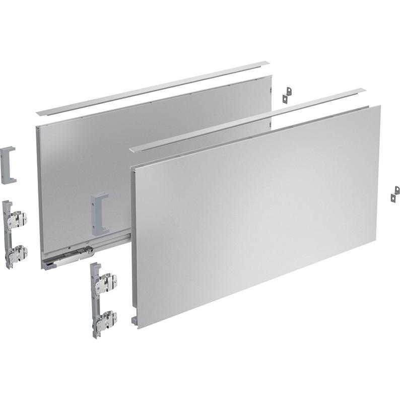 Thumbnail - Hettich, Schubladenauszüge, Zargen-Set AvanTech YOU Höhe 251 mm, silber