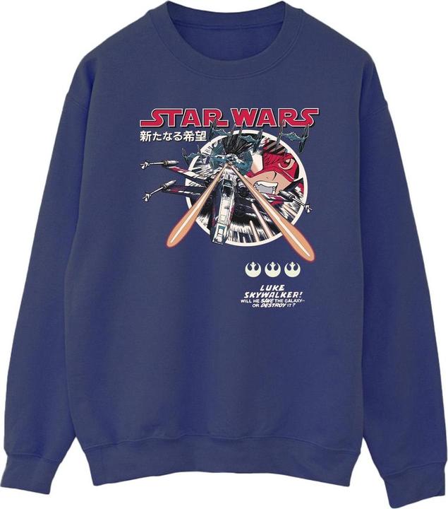 Produktbild Star Wars Classic Luke Manga Sweatshirt (L)