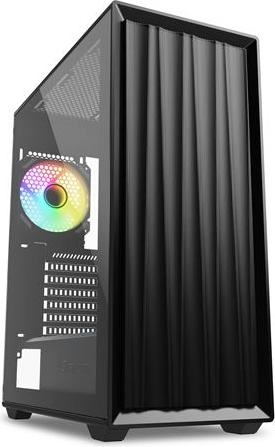 Actual product image Sharkoon VK3 RGB ATX Black (black) (mATX, ATX, Mini-ATX)