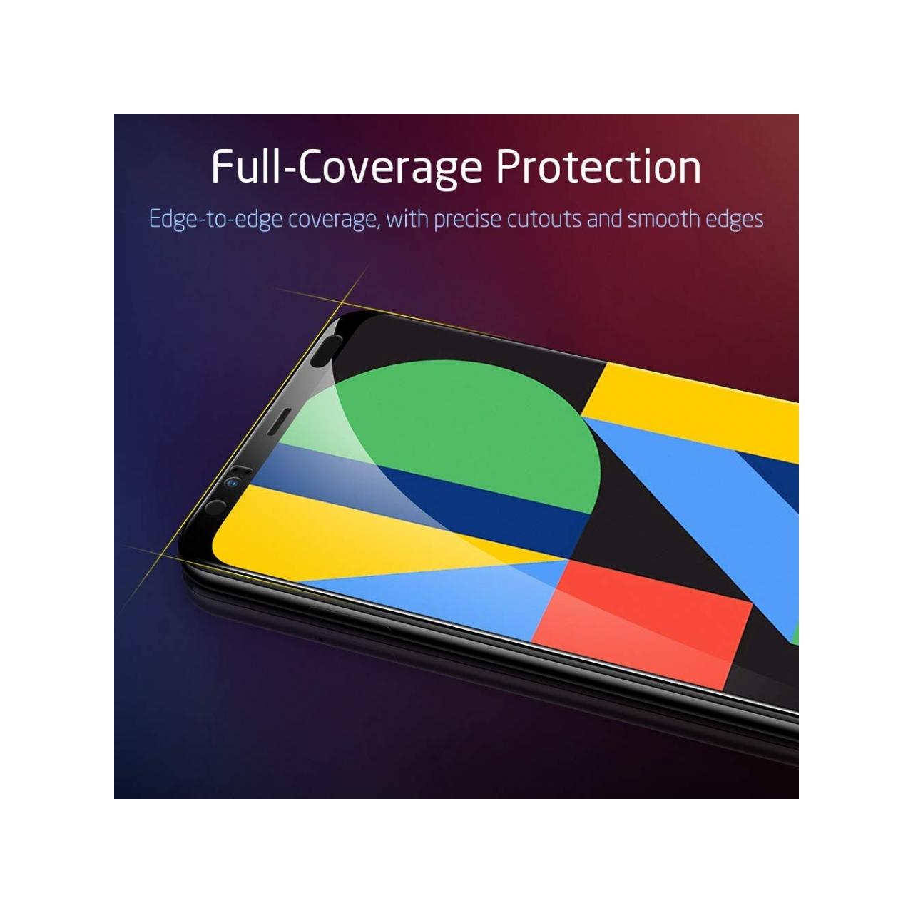 Thumbnail - Screenguard Google Pixel 4 Full Screen Panzerglas Schutzfolie 2.5D 9H (1 Stück, Google Pixel 4), Smartphone Schutzfolie,...