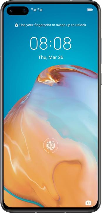 Produktbild Huawei P40 (128 GB, Silver Frost, 6.10", Hybrid Dual SIM + eSIM, 50 Mpx, 5G)