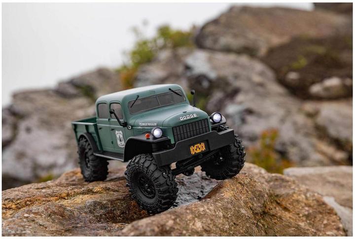 Produktbild Axial Scale Crawler SCX24 Dodge Power Wagon Grün, 1:24, RTR (RTR Ready-to-Run)