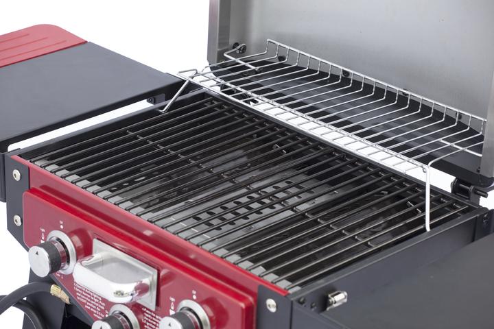 Produktbild Westfalia Tischgasgrill-Smoker DALLAS rot