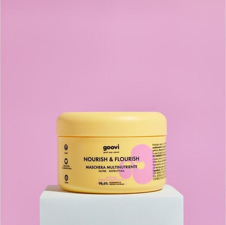 Actual product image Goovi NOURISH & FLOURISH Haarmaske Multinährstoffe 200 ml (200 ml)