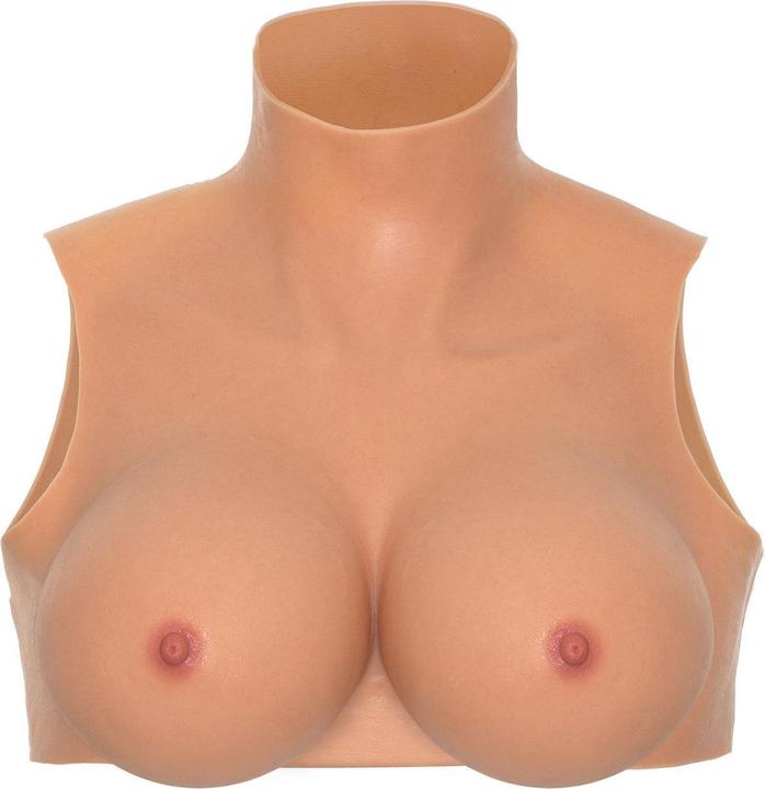 Actual product image Hidden Desire Wearable Breasts Crop Top E Cup