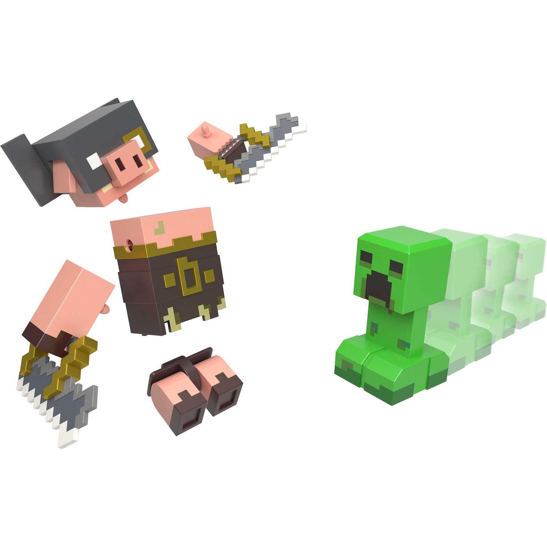 Minecraft Legends Fidget 2er Pack Creeper vs Austin