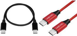 Produktbild LogiLink USB Kabel (0.30 m, USB 2.0, 5 W)