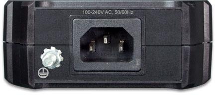 Productafbeelding Planet POE-175-95 - IEEE 802.3bt - 10/100/1000Base-T(X) - Cat6 - Zwart - 100 - 240 V (802.3bt (PoE++), 95 W)