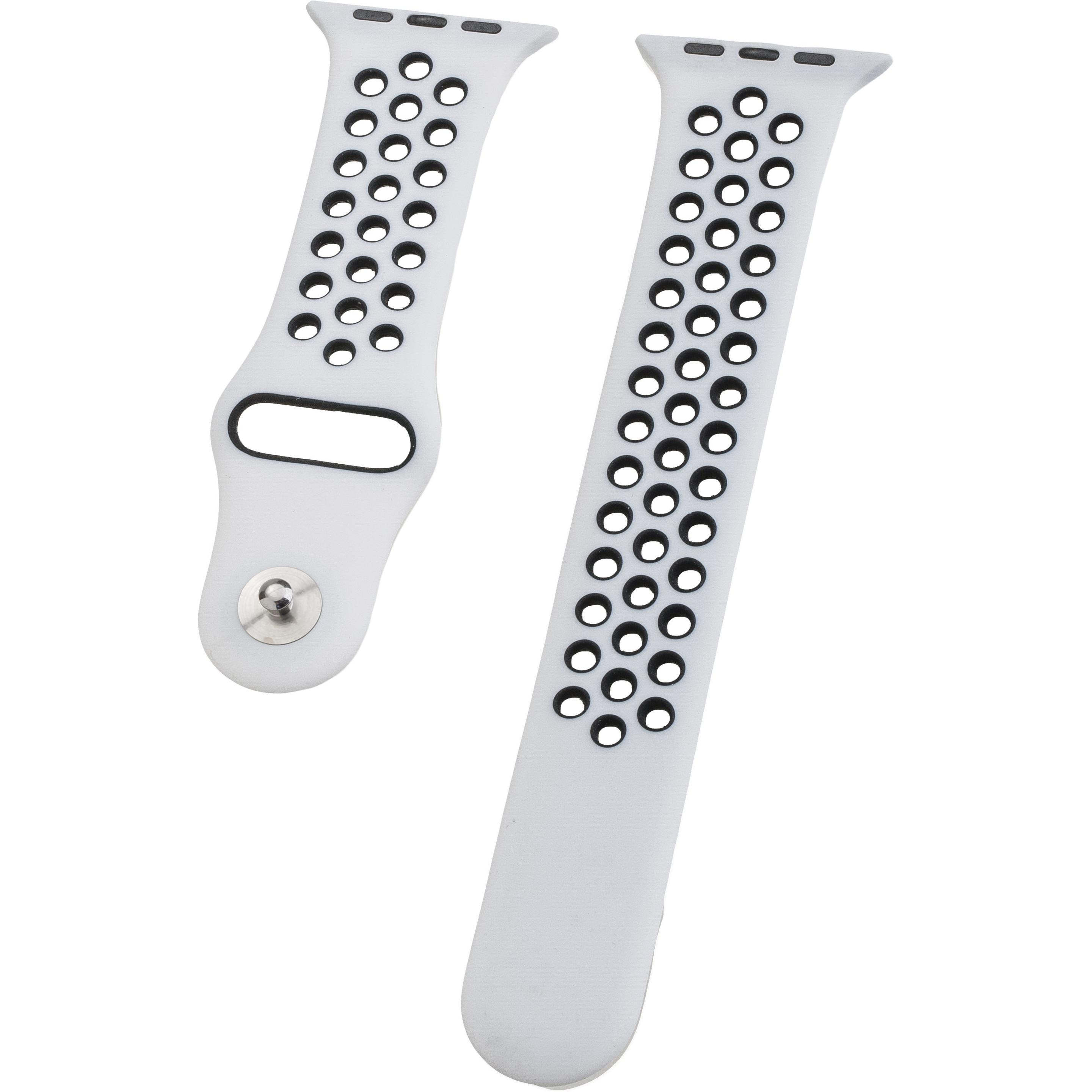Thumbnail - Peter Jäckel WATCH BAND für Apple Watch Ultra 49mm/ Watch 45/44mm (Series 4 - 9)/ 42mm (Series 1 - 3 (Silikon), Uhrenarm...