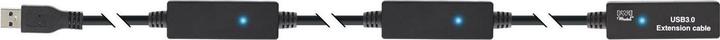 Produktbild InLine USB 3.0 Aktiv Verlängerung Stecker A an Buchse A 15m (15 m, USB 3.0)