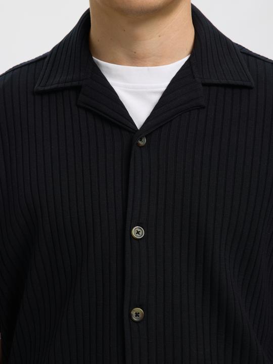 Produktbild Selected Geripptes Relaxed Fit Overshirt (L)