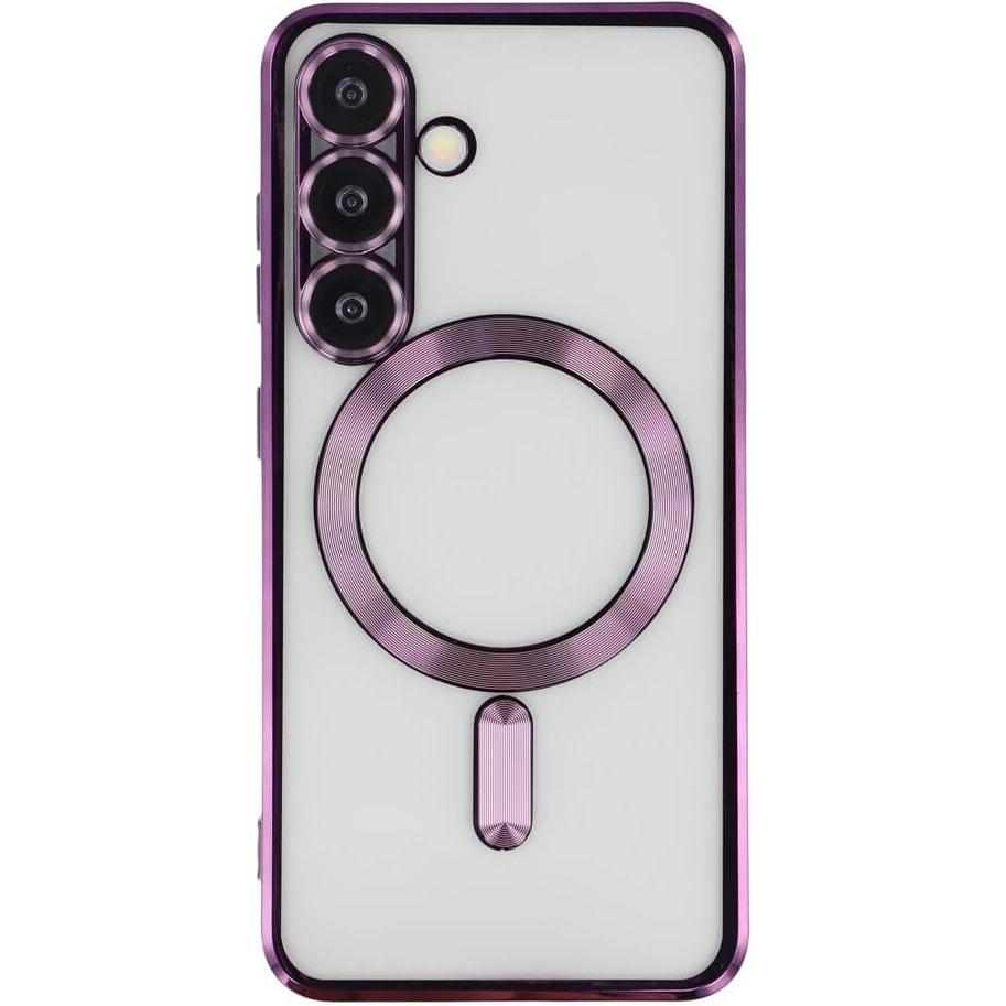 Cover-Discount Galaxy S26 - Handyhülle mit metallischem Design & Kameraschutz (Samsung Galaxy S26), Cover smartphone, Viola