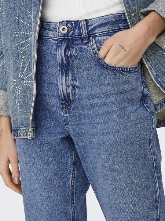 Produktbild Only ONLBILLIE Hohe Taille Gerade geschnitten Jeans Straight-Fit jeans (W33/L32)