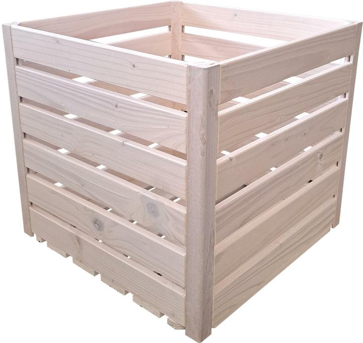 Image du produit Holz Zollhaus Holzharasse Weiss, 35 x 35 x 32 cm (35 x 35 x 32 cm)