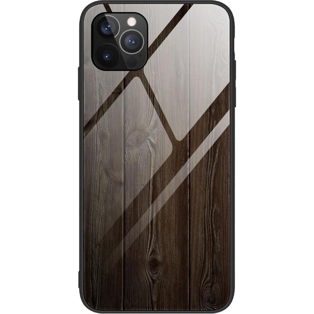 Thumbnail - König Design Hülle Handy Schutz für Apple iPhone 12 13 14 Pro Max mini Plus Case Glas Cover (Apple iPhone 12), Smartphon...