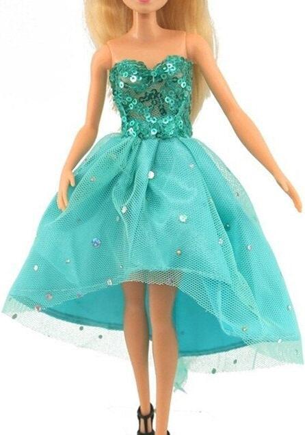 Image du produit Hermex Robe de mode pour poupée Barbie Fashion nouvelle collection Turquoise