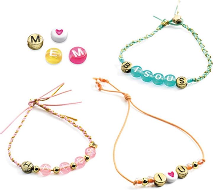 Actual product image Djeco Buchstabenperlen