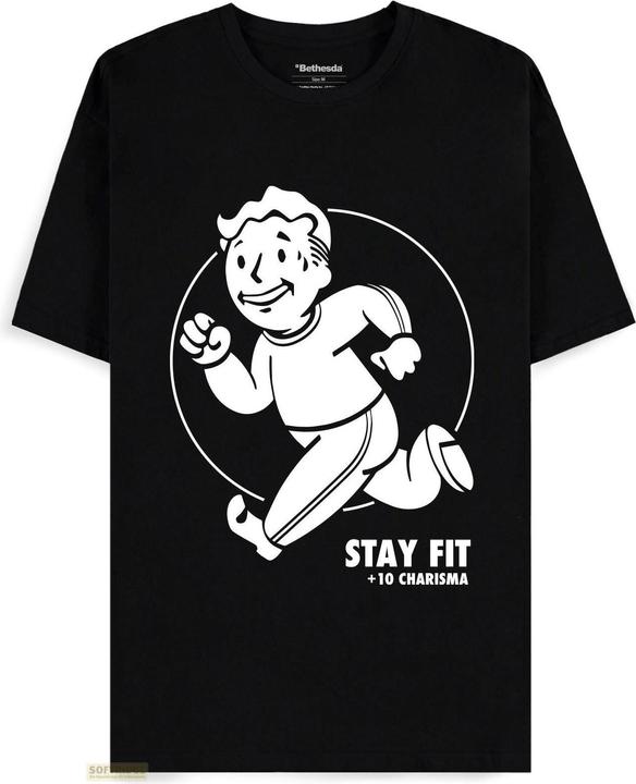 Immagine prodotto Difuzed Fallout 4 - Maglietta a maniche corte da uomo Stay Fit - 2XL (XXL)