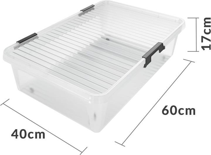 Immagine prodotto Deuba Aufbewahrungsbox (60 x 40 x 17 cm, 30 l)