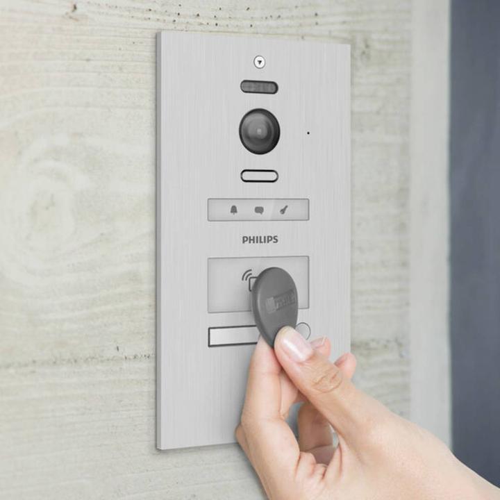 Produktbild Philips WelcomeHive Pro 2 Video-Türsprechanlage WLAN Ausseneinheit Aluminium (WLAN)