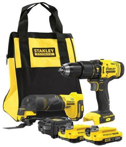 Produktbild Stanley ZESTAW V20 SFMCK213D2S (SFMCD711 + SFMCE500) 2x2,0Ah TORBA