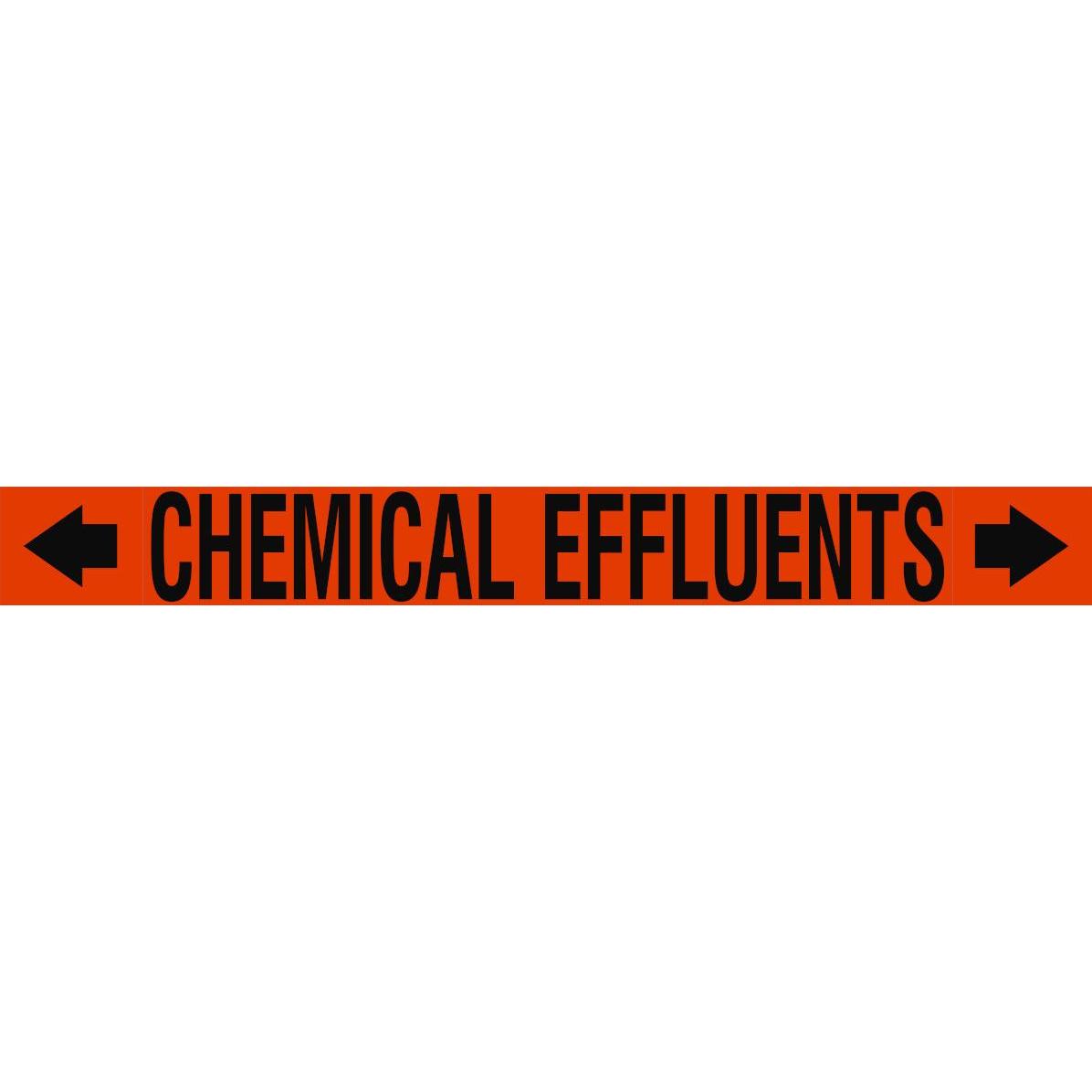 Brady ASME - Rohrmarkierer - Chemical Effluents (313403)