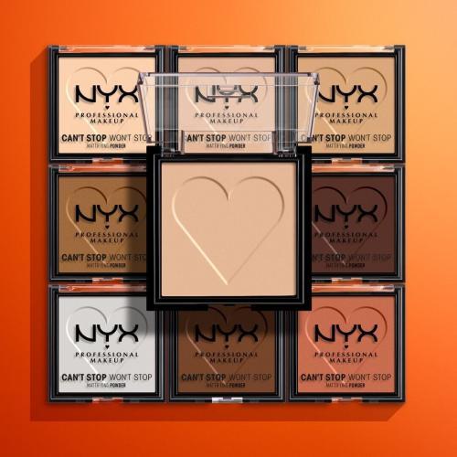 Actual product image NYX Professional Make-Up Can't Stop Won't Stop Mattifying Powder (3 Light Medium)