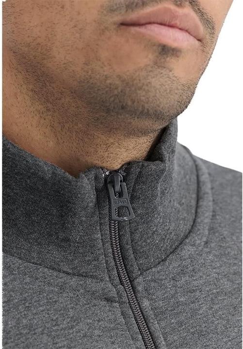 Produktbild Alpha Industries SL met halve rits voor heren Charcoal Heather/White (M)