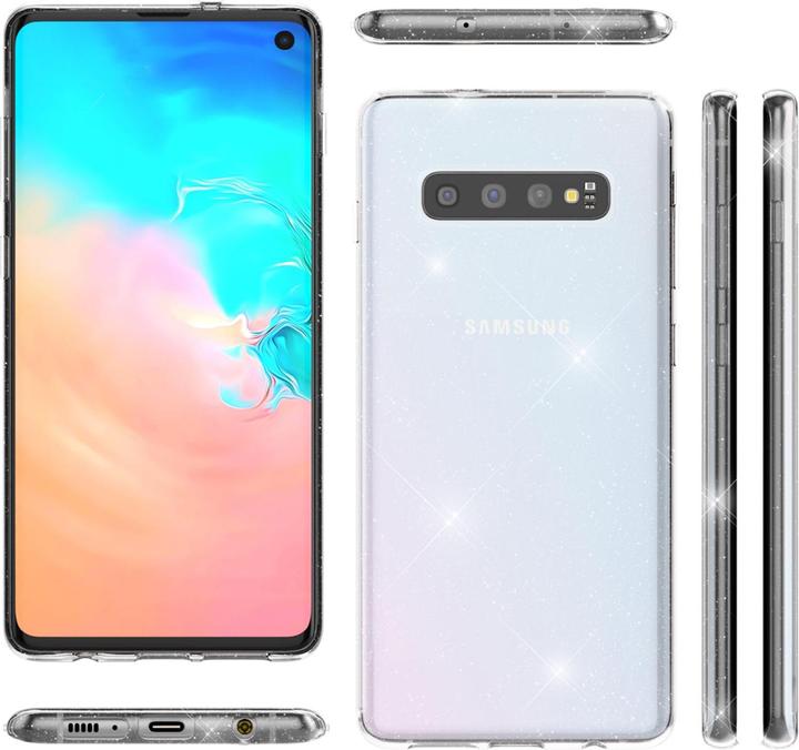 Produktbild Nalia Glitter Handyhülle (Samsung Galaxy S10+)