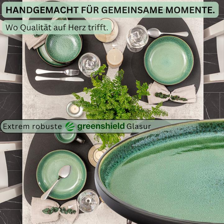 Produktbild Sänger Geschirr Speiseteller Set Greenwich (6 x, 27 cm)