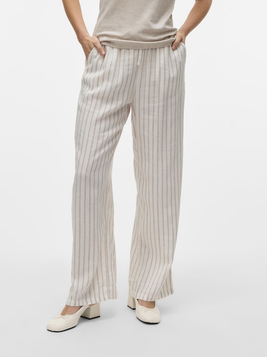 Produktbild Vero Moda VMLINN Mittlere Taille Hose Hose mit weitem Beinschnitt (XXL)