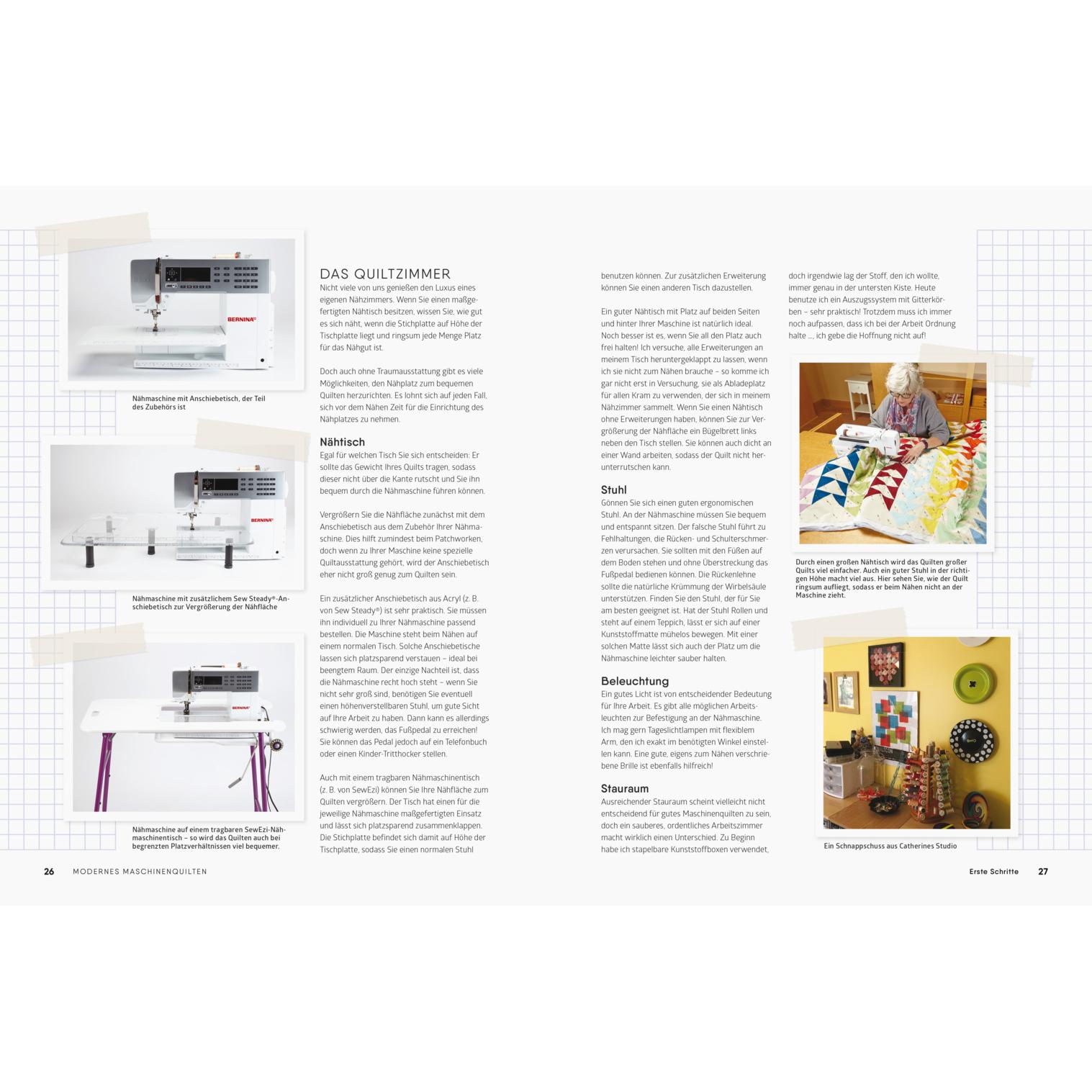 Thumbnail - Modernes Maschinenquilten, Ratgeber von Catherine Redford