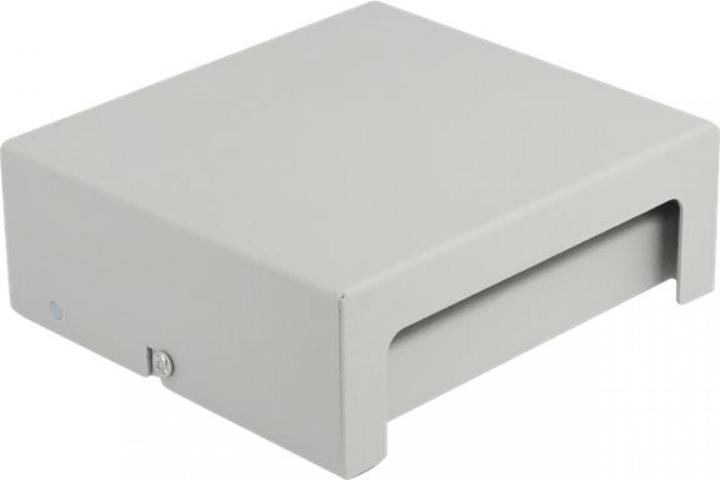 Produktbild Delock Keystone Patchpanel 6 Port grau