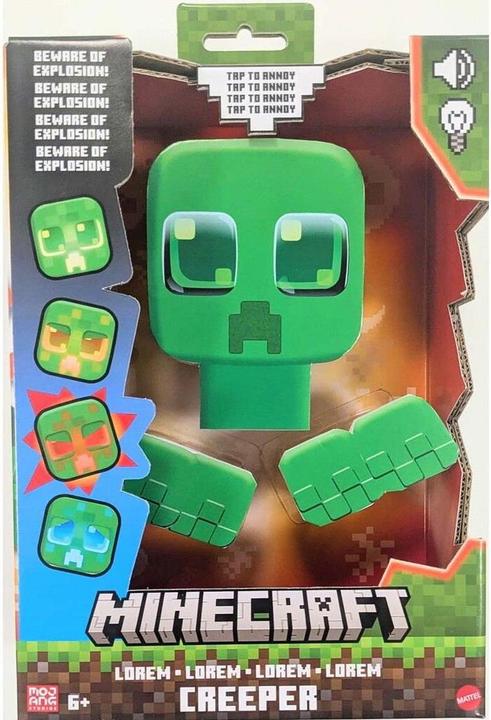 Image du produit Minecraft My Pet Creeper