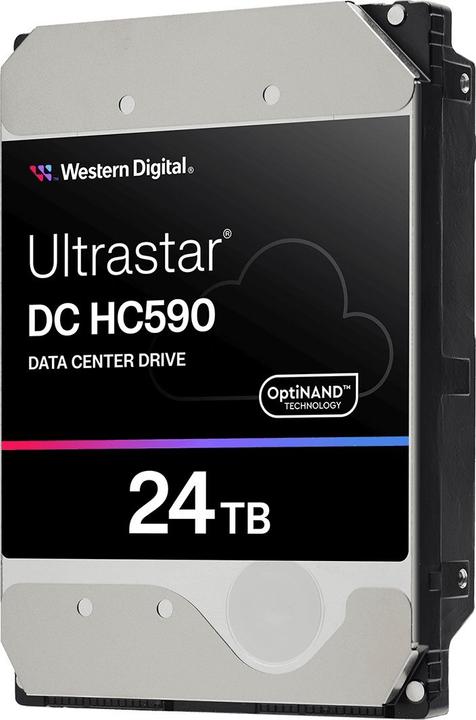 WD Ultrastar DC HC590 3.5inch 26.1 24TB 512 7200RPM SATA ULTRA 512E SE NP3 (24 To, 3.5", CMR)