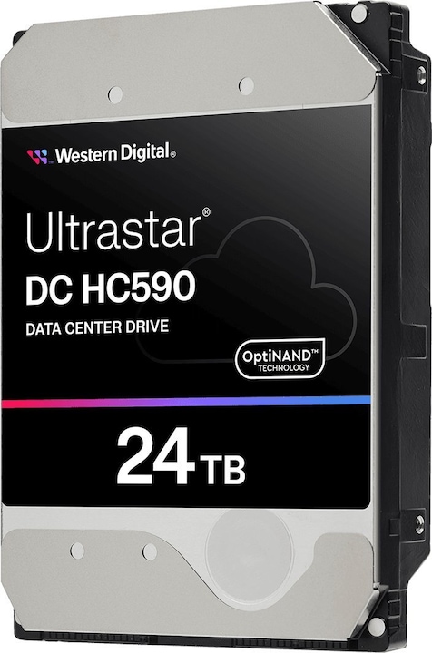 Produktbild WD Ultrastar DC HC590 3.5inch 26.1 24TB 512 7200RPM SATA ULTRA 512E SE NP3 (24 TB, 3.5", CMR)