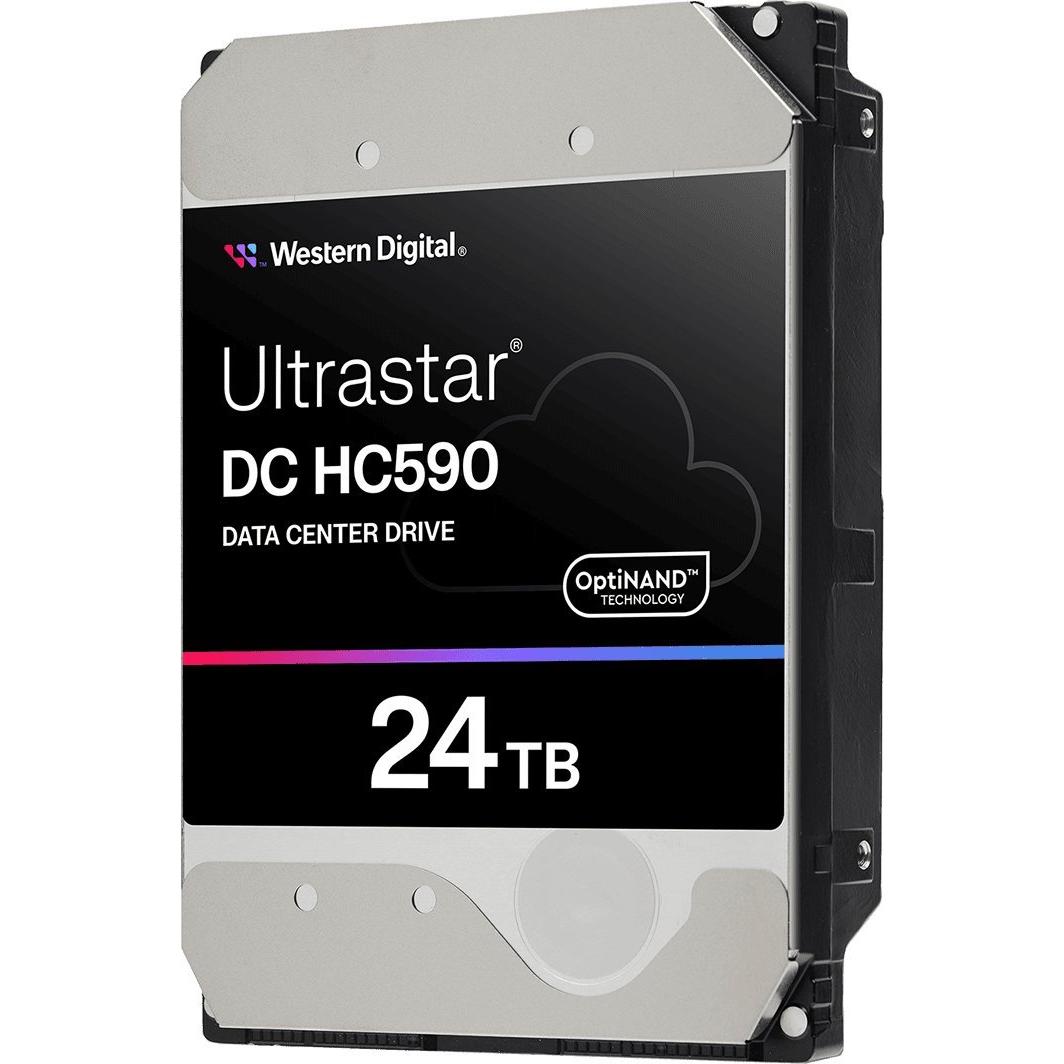 WD Ultrastar DC HC590 3.5inch 26.1 24TB 512 7200RPM SATA ULTRA 512E SE NP3 (24 TB, 3.5", CMR), Festplatte