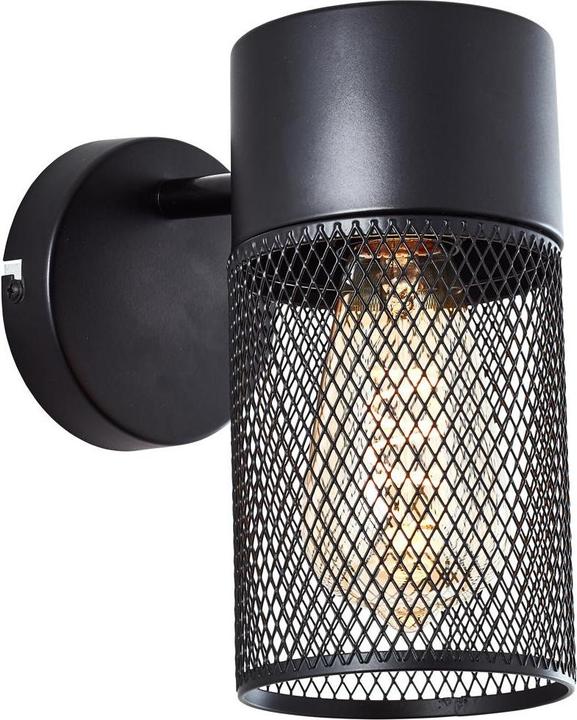 Image du produit Brilliant Kamolo Spot mural noir mat (E27)