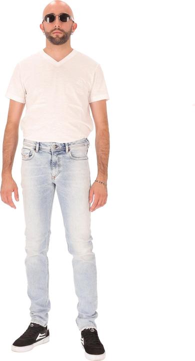 Immagine prodotto Diesel Herrenhose Azurblau - Stretch-Baumwolle - Made In Italy (30)