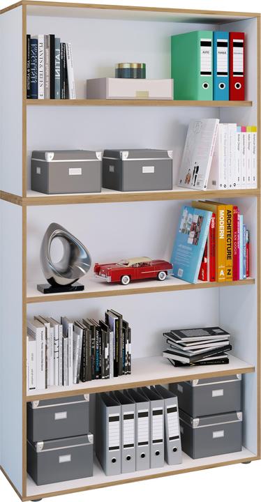 Actual product image VCM Regal Bücher Ordner Salia 5fach B. 100cm (100 x 33 x 183 cm)