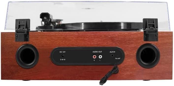 Actual product image Halterrego Platine vinyle ALL-in-one avec 2 HP intégrés / couvercle, RMS 2* 8W