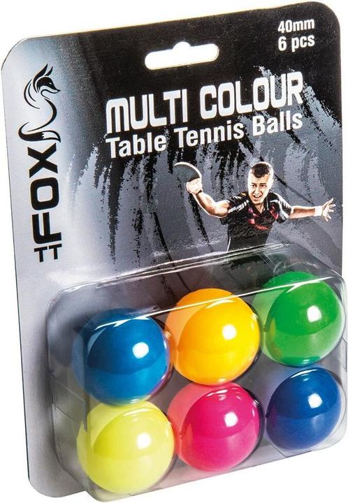 Actual product image Fox TT Colored table tennis ball (6 pcs.)