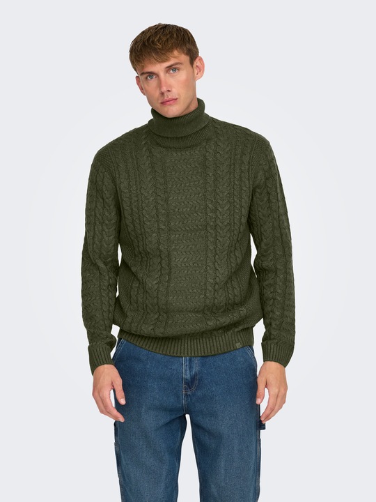 Image du produit Only & Sons ONSFLETCHER Pull-over Pull en maille (L)