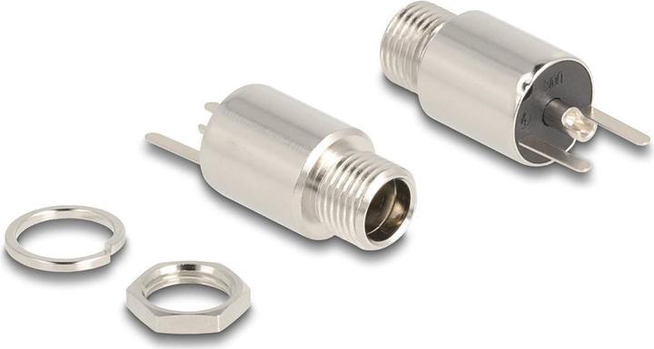 Delock Steckverbinder DC 5,5 x 2,5 mm Buchse zum Einbau Lötv