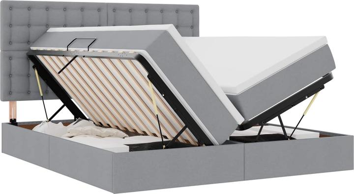 Produktbild vidaXL Bettmatratze mit Stauraum (Schaumstoffkern, 200 x 200 cm)