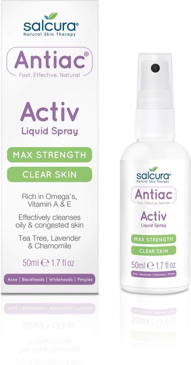 Produktbild Salcura Antiac Activ Liquid Spray 50 ml (Reinigungstücher Gesicht, 50 ml)