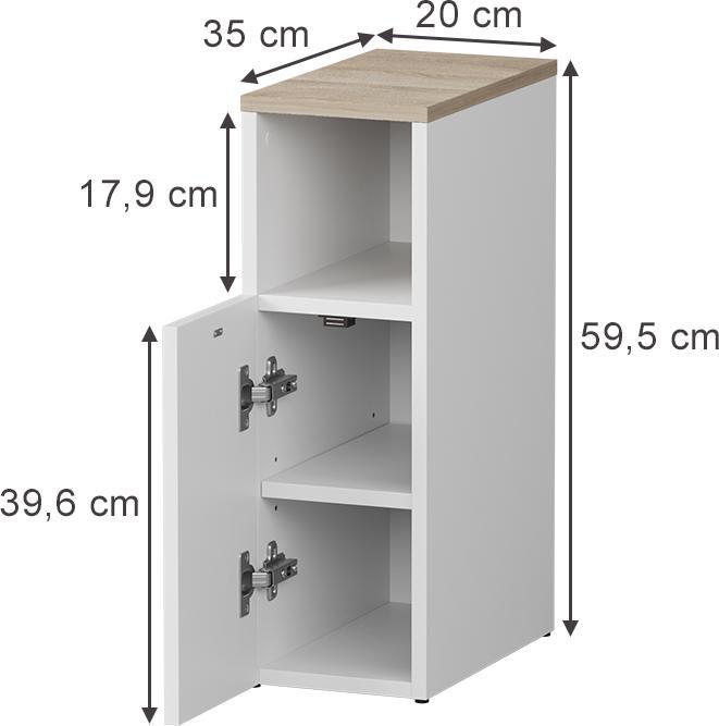 Produktbild Vichy Enton (20 x 35 x 59.5 cm)