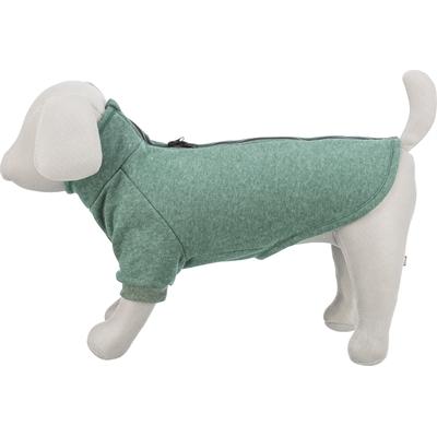 Thumbnail - Trixie Citystyle Hondentrui Sweatshirt Amsterdam Donkergroen (XXS, Hundemantel), Hundebekleidung